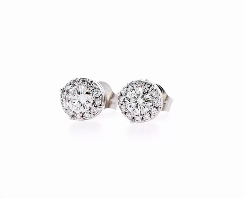 Noa Halo Earring (0.47Ctw)