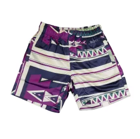 PILLAN RESORT SHORTS BLUE/PURPLE