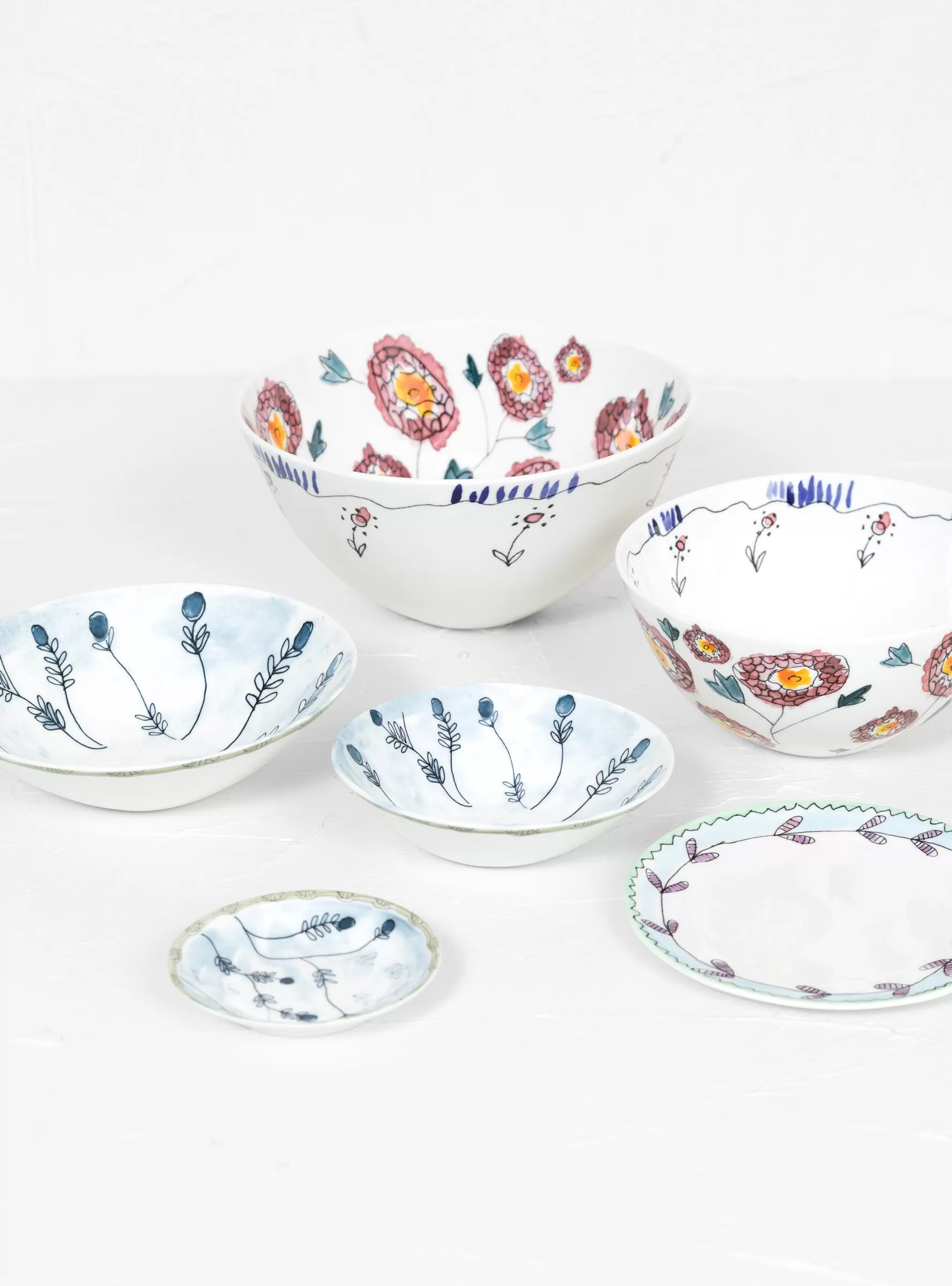 Plate XS Blossom Milk Set