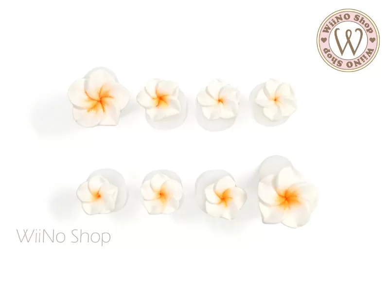 Plumeria Flower Toe Separators Pedicure Nail Art Tools