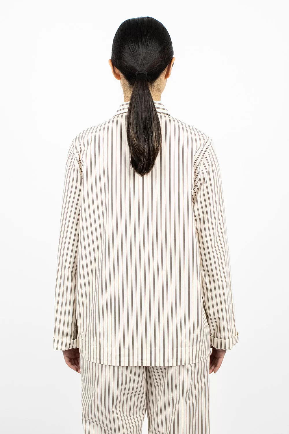 Poplin Pyjama Shirt Hopper Stripes