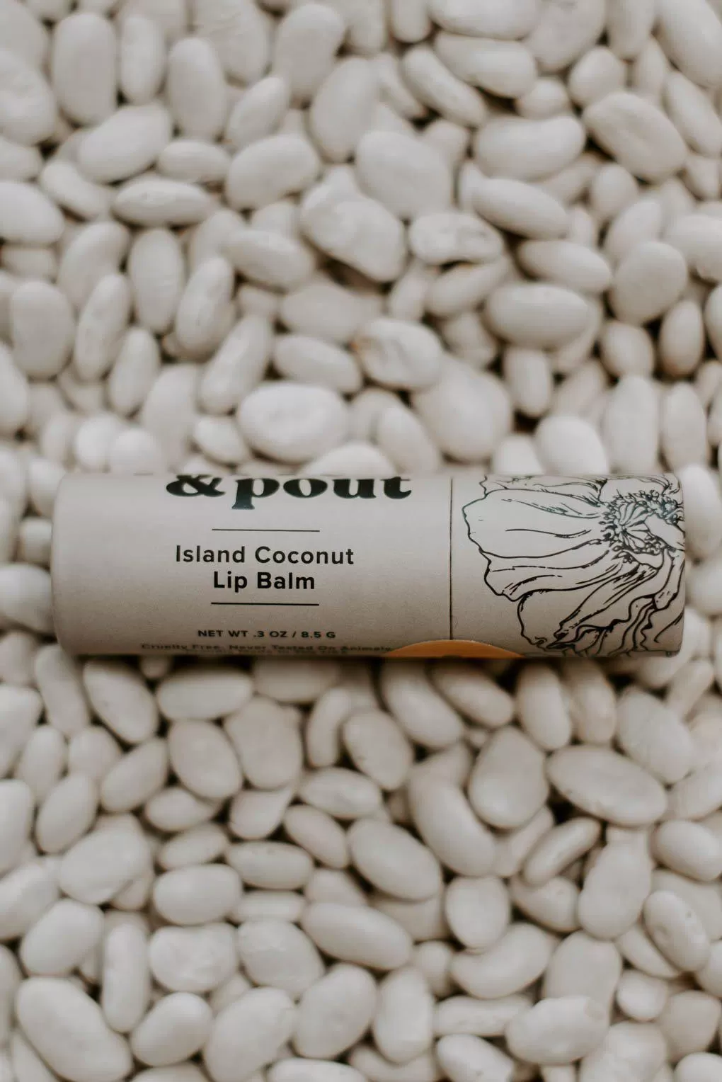 Poppy & Pout Island Coconut Lip Balm