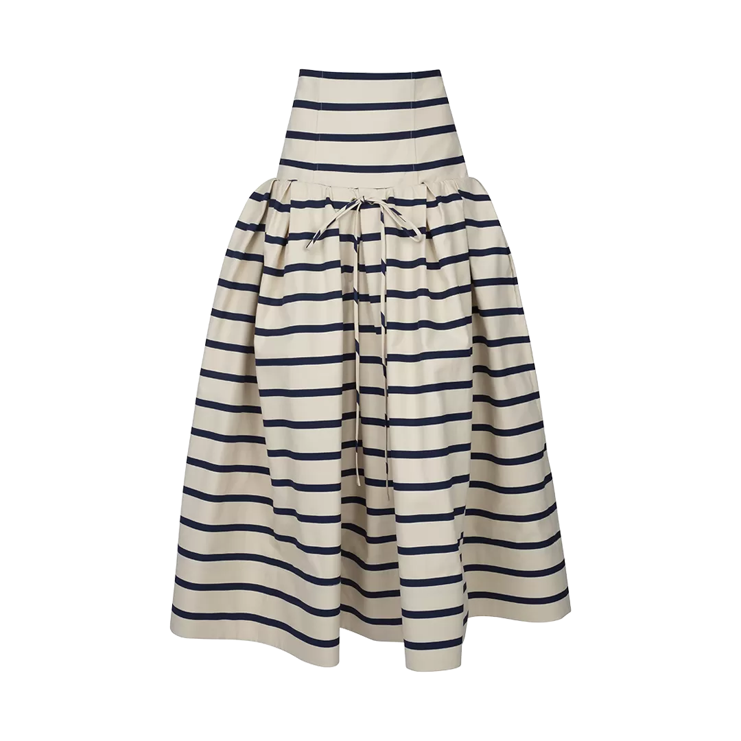 Port City Striped Ball Skirt