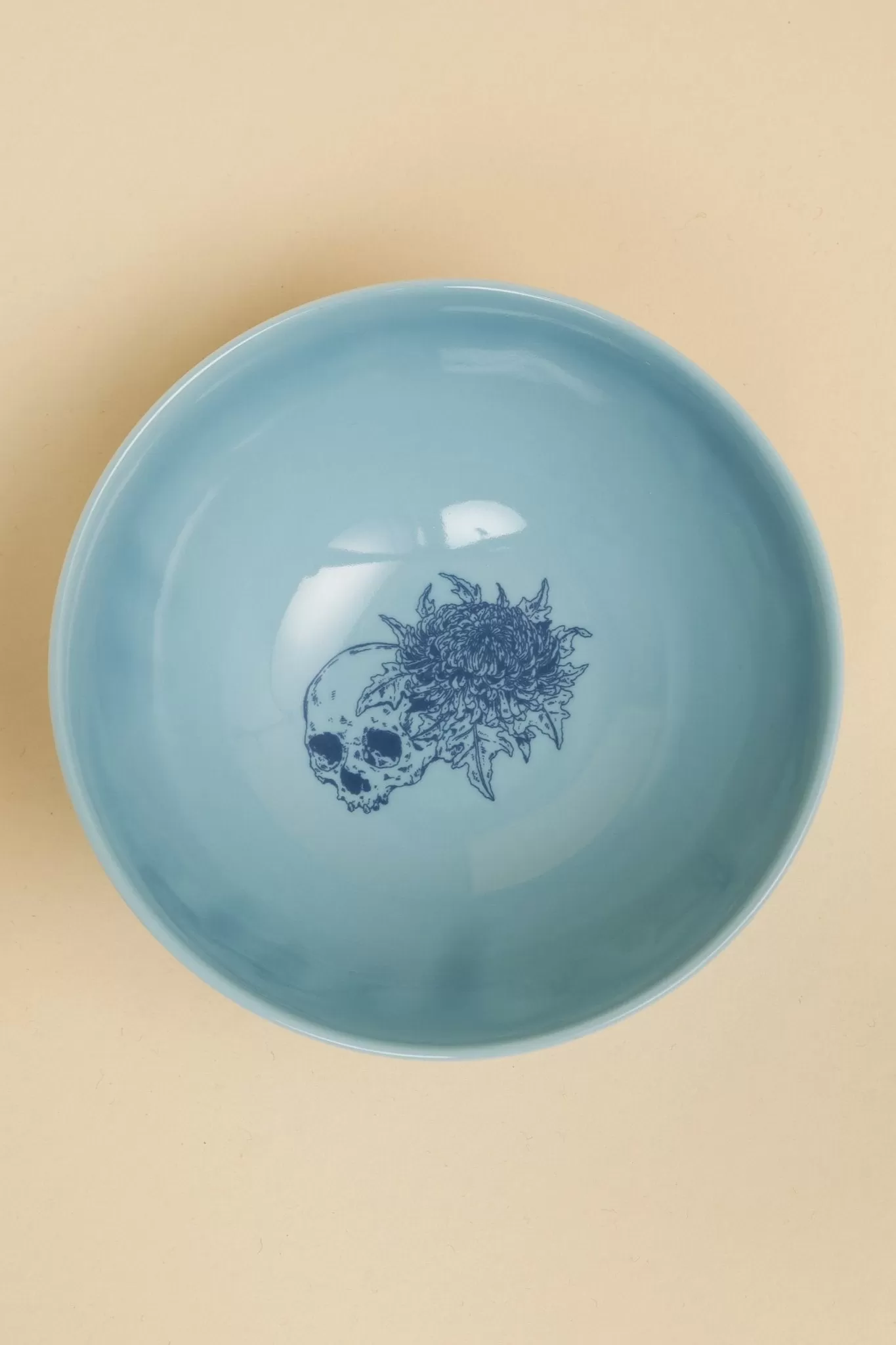 Radiall Hebi Dokuro Rice Bowl - Blue