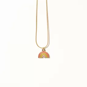 Rainbow Charm Necklace