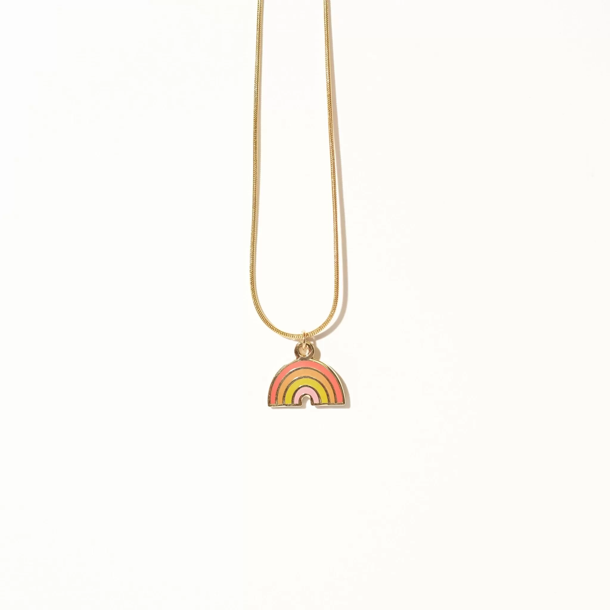 Rainbow Charm Necklace