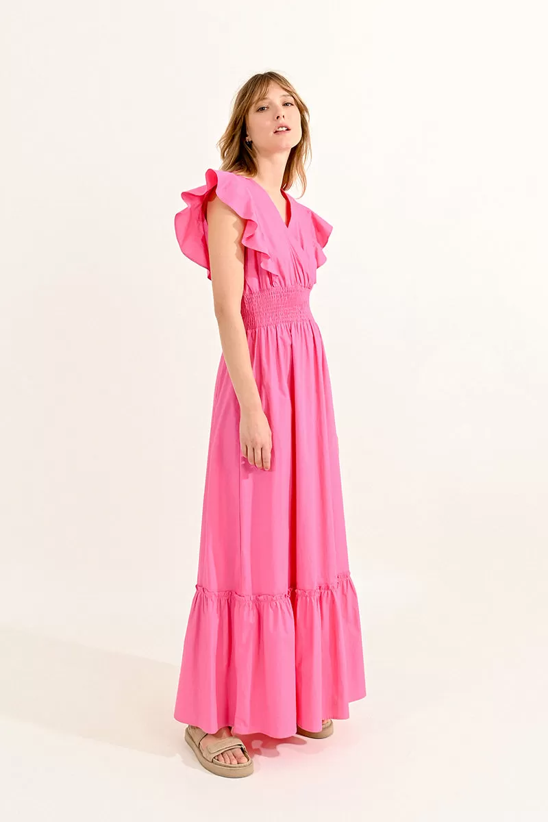 Ruffle Maxi Dress