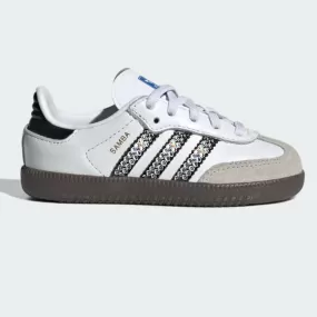 Samba Toddler (White/Black/Grey)