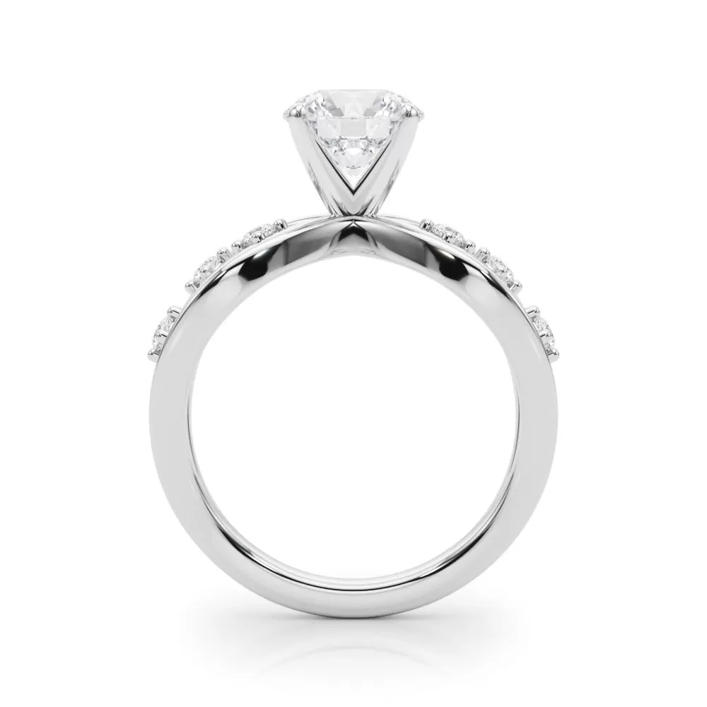 Scatter Engagement Ring Lab Grown Diamond 2.20 ctw