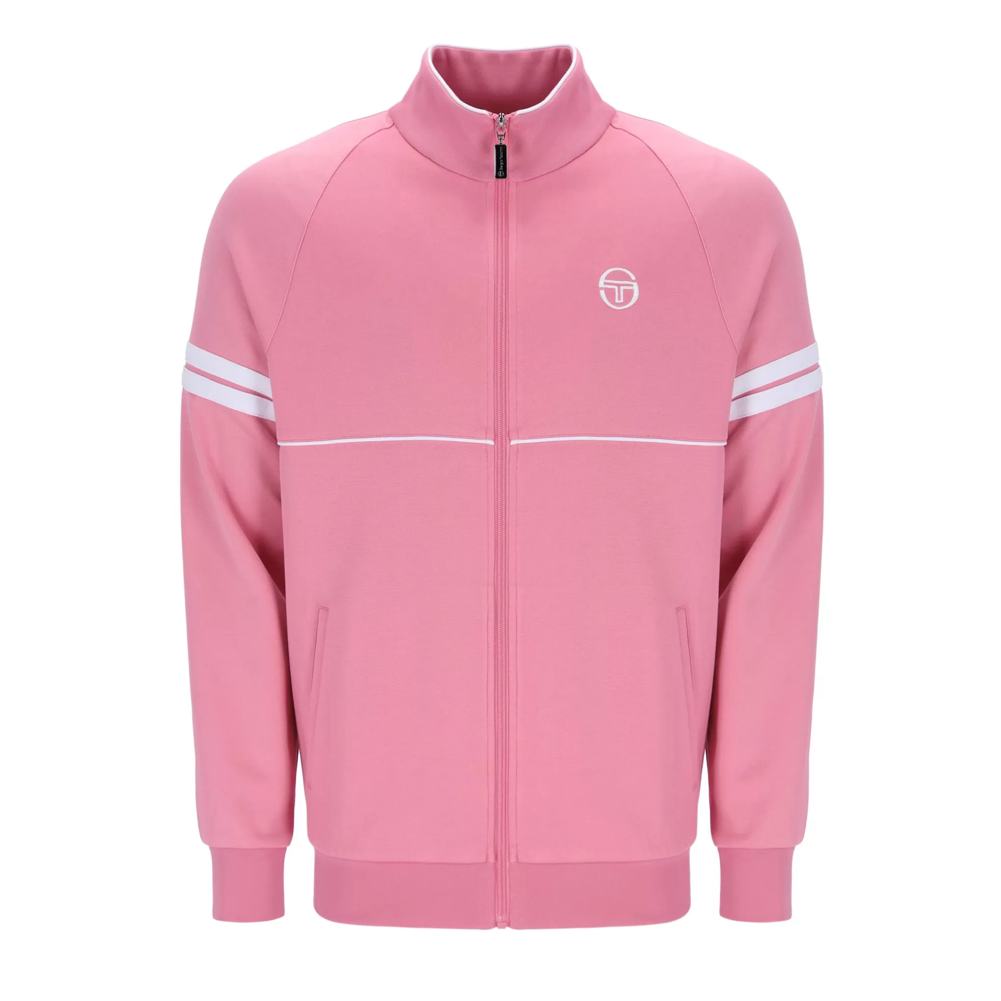 Sergio Tacchini Orion Track Top Pink/White