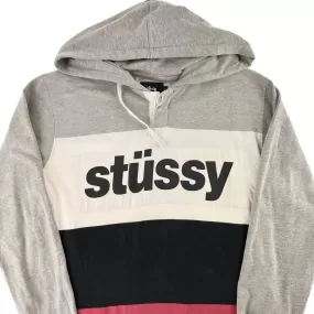 Stussy striped hoodie size S