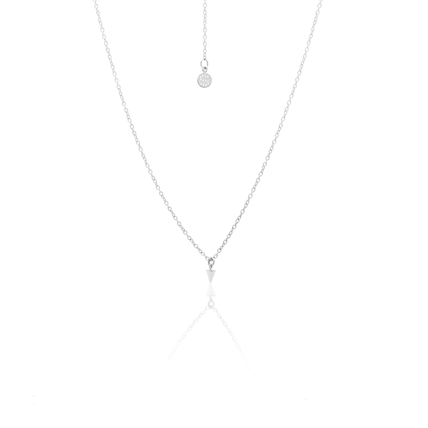 Superfine / Mini Spike Necklace / Silver