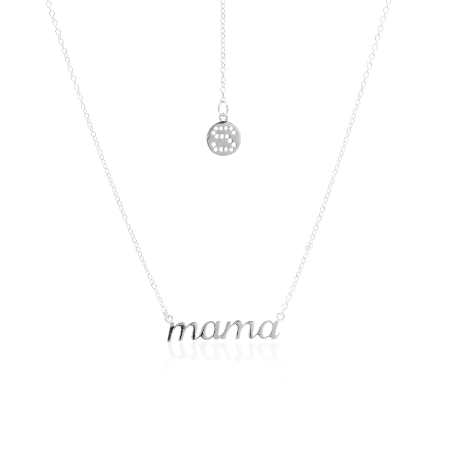 Superfine / Necklace / Mama / Silver