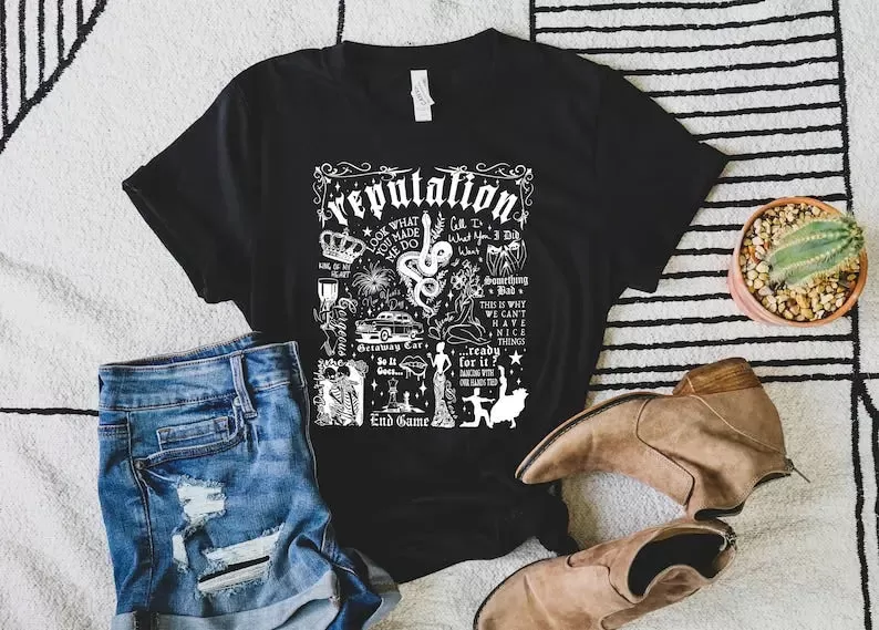 Taylor Swift Reputation Shirt, Reputation Comfort Colors Tee, Reputation Snake Shirt, You Made Me Do T-Shirt, SWIFTIE fan, SWIFTIE Merch