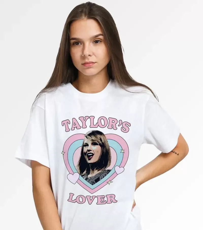 Taylor’s lover Tee - White