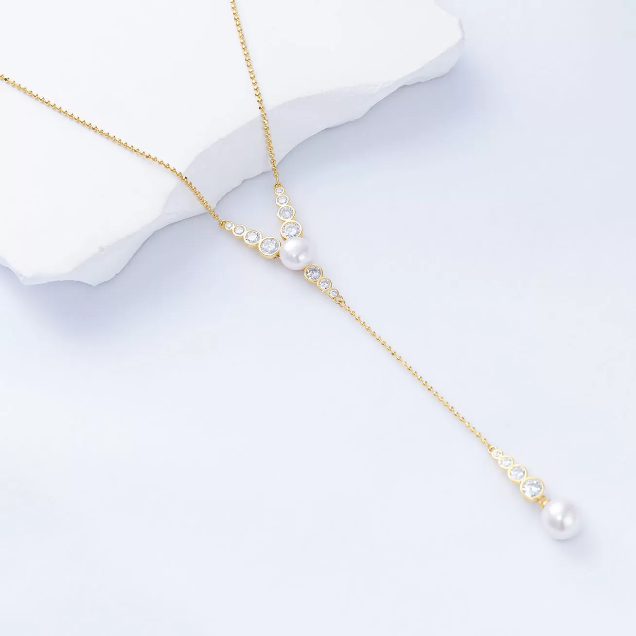 Top Grade Edison Pearl Necklace WN00646| BUBBLE