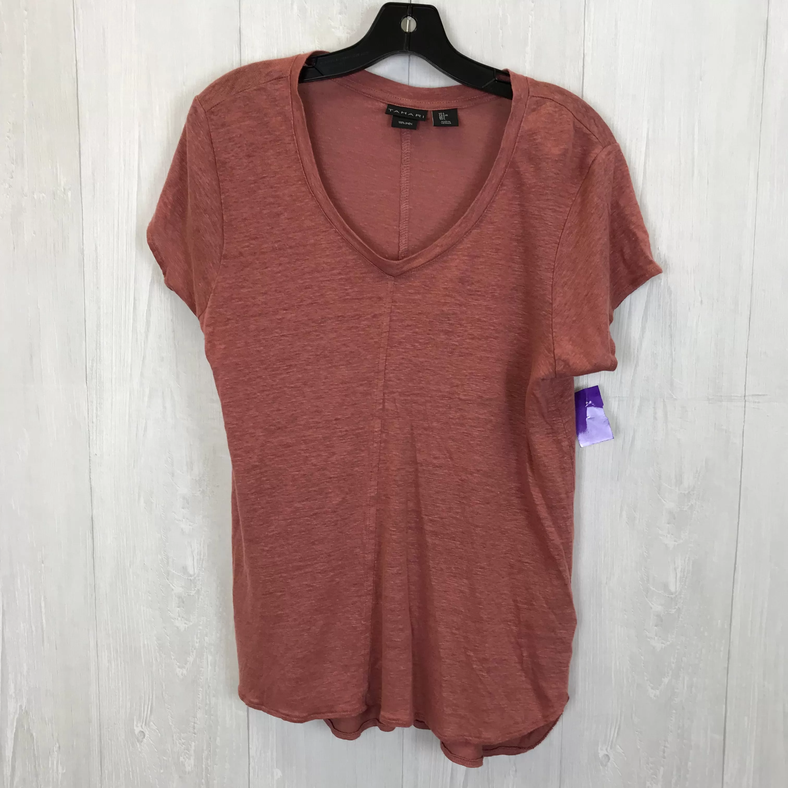 Top Short Sleeve By Tahari  Size: L