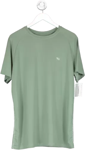 Vanquish Green Essential Performance Short Sleeve T Shirt UK L