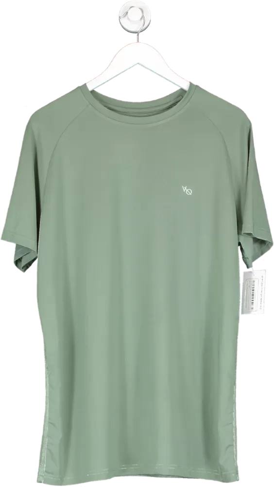 Vanquish Green Essential Performance Short Sleeve T Shirt UK L