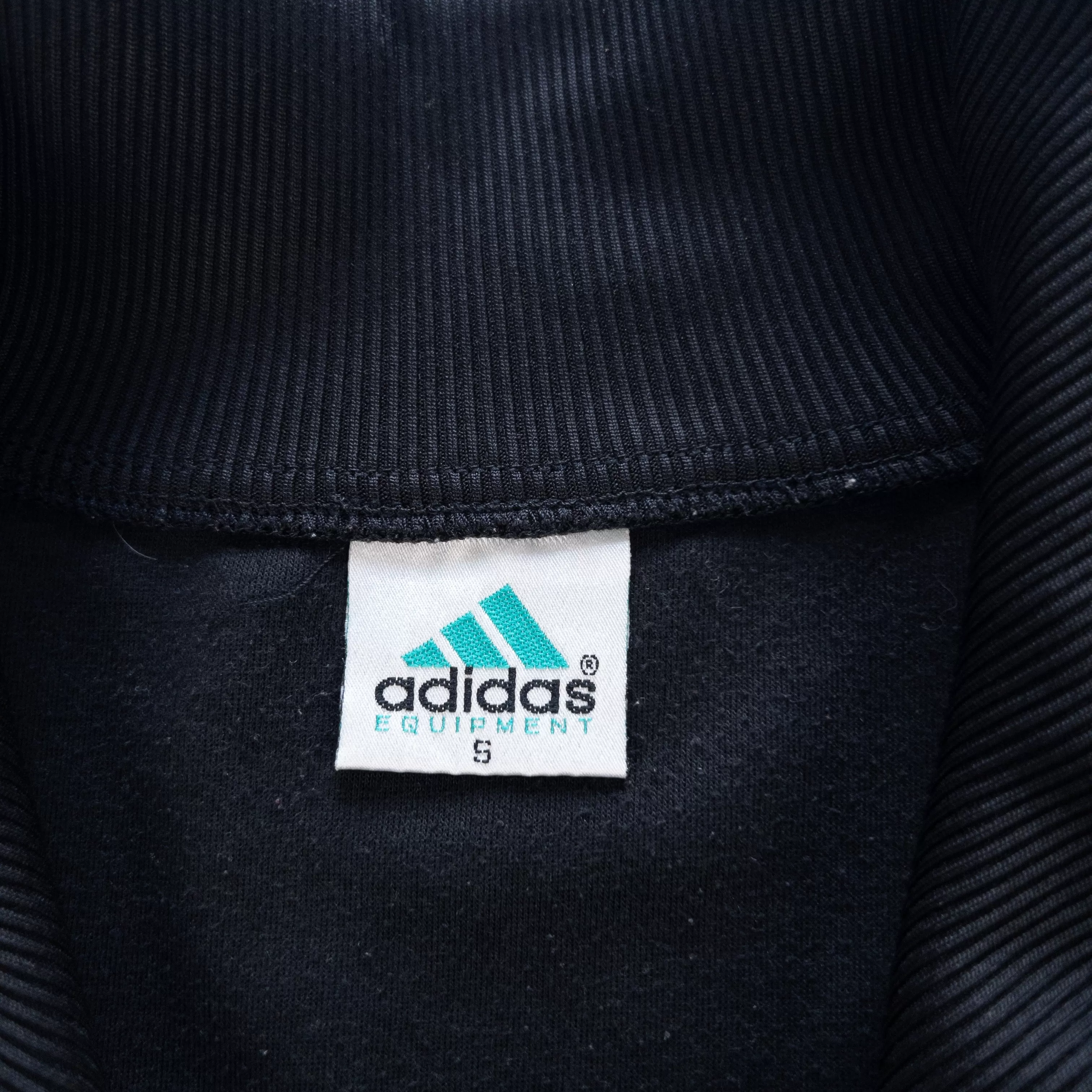 Vintage Adidas Equipment Q Zip Jumper Size S