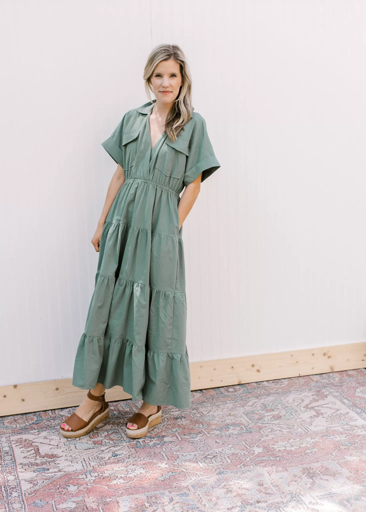 Vintage Green Dress