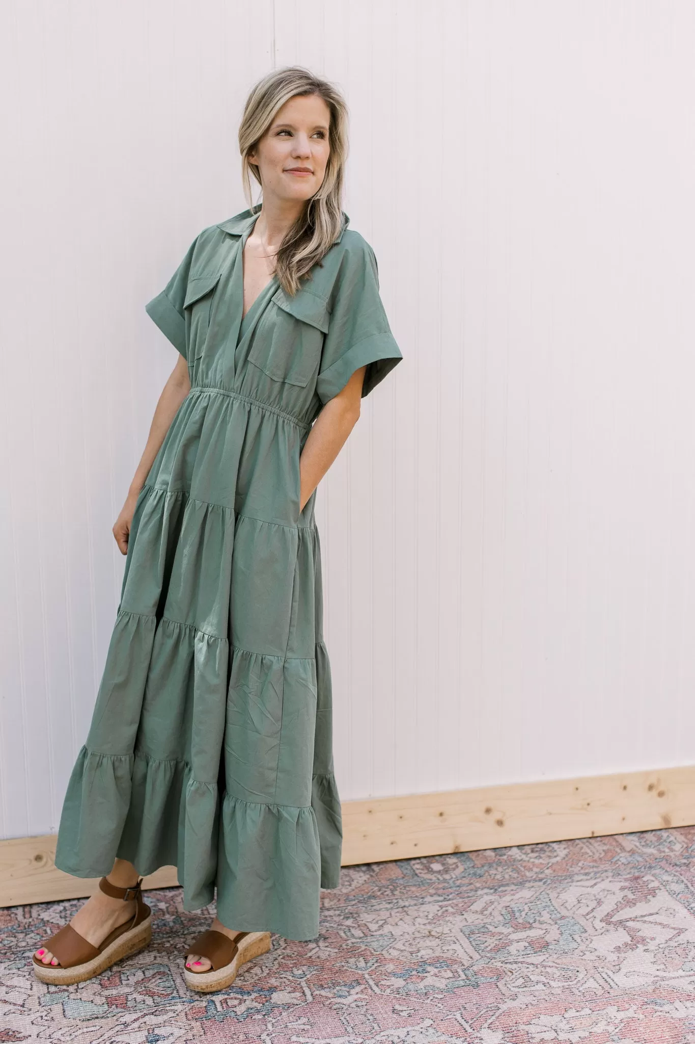 Vintage Green Dress