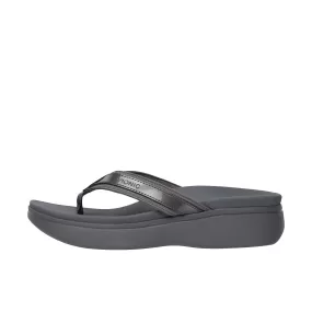 Vionic Womens High Tide II Platform Sandal  Pewter