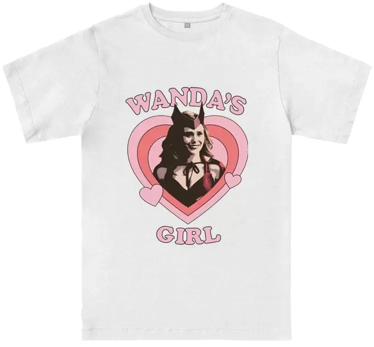 wanda’s girl Tee - white