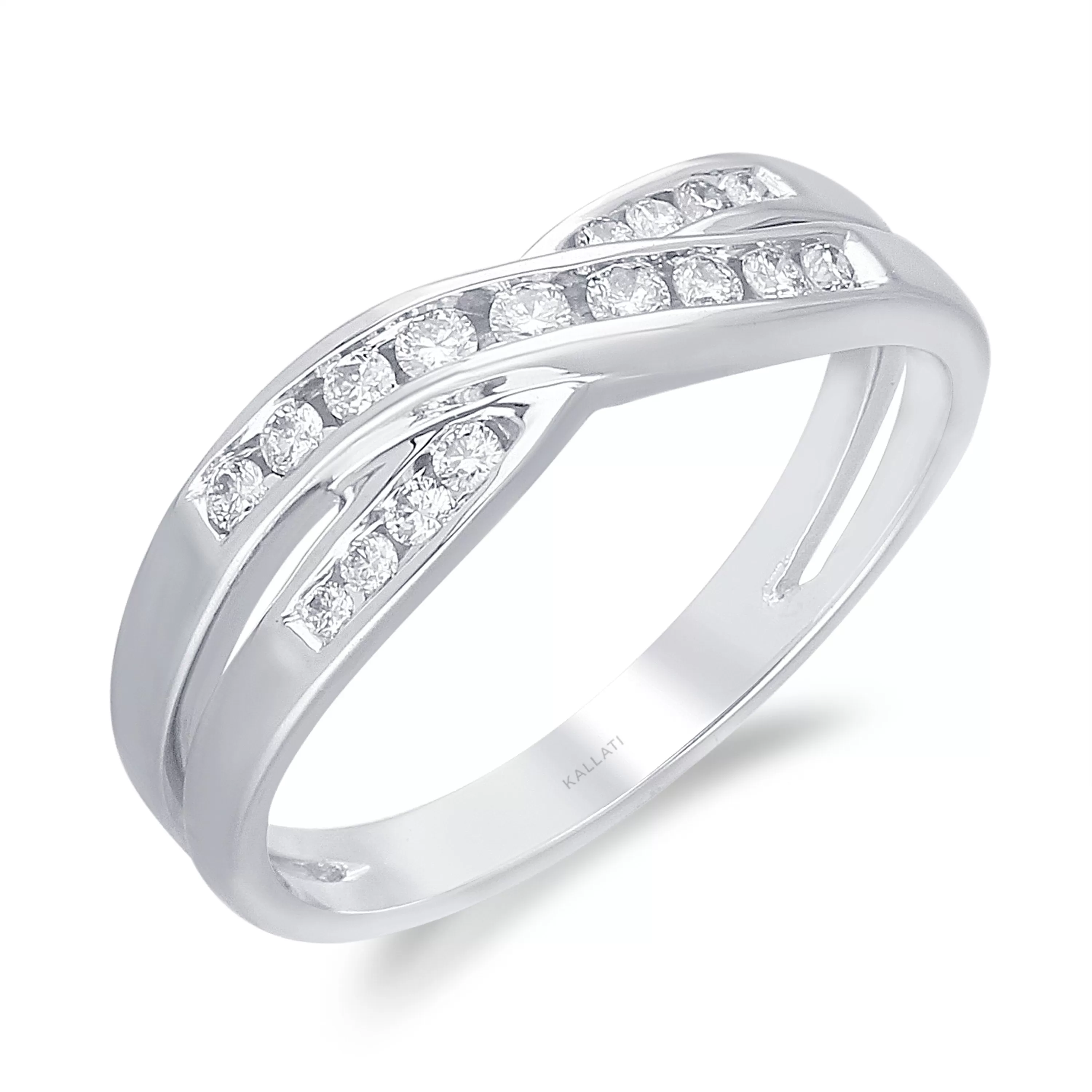 White Gold Diamond Eternal Ring