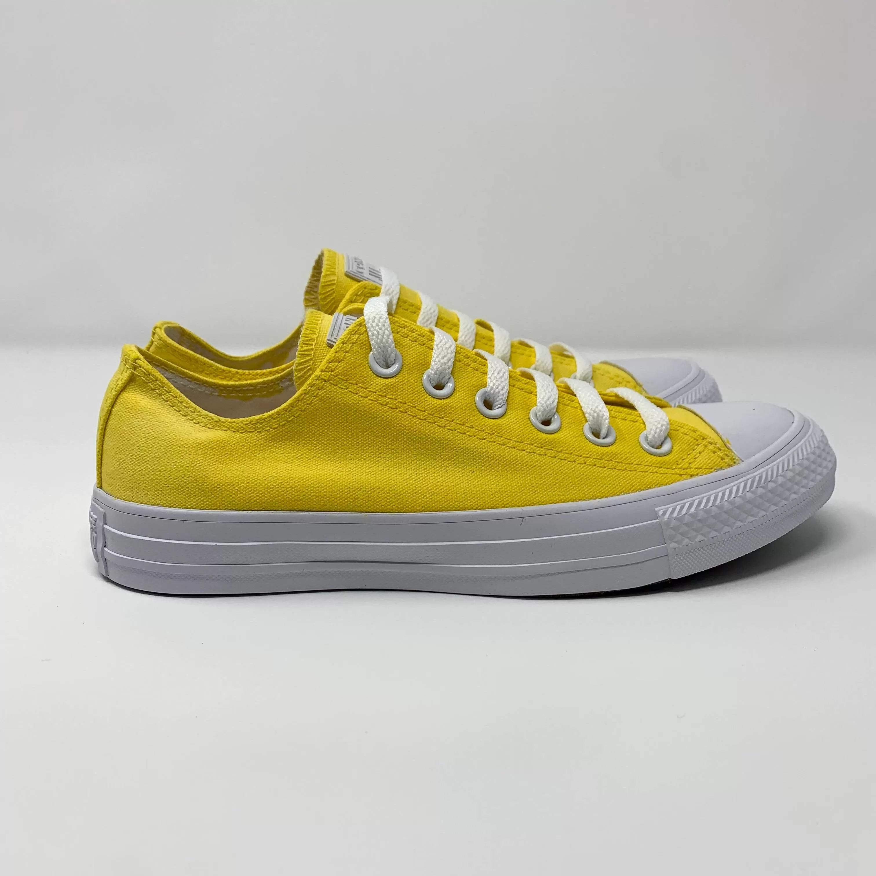 Yellow Laced Vans