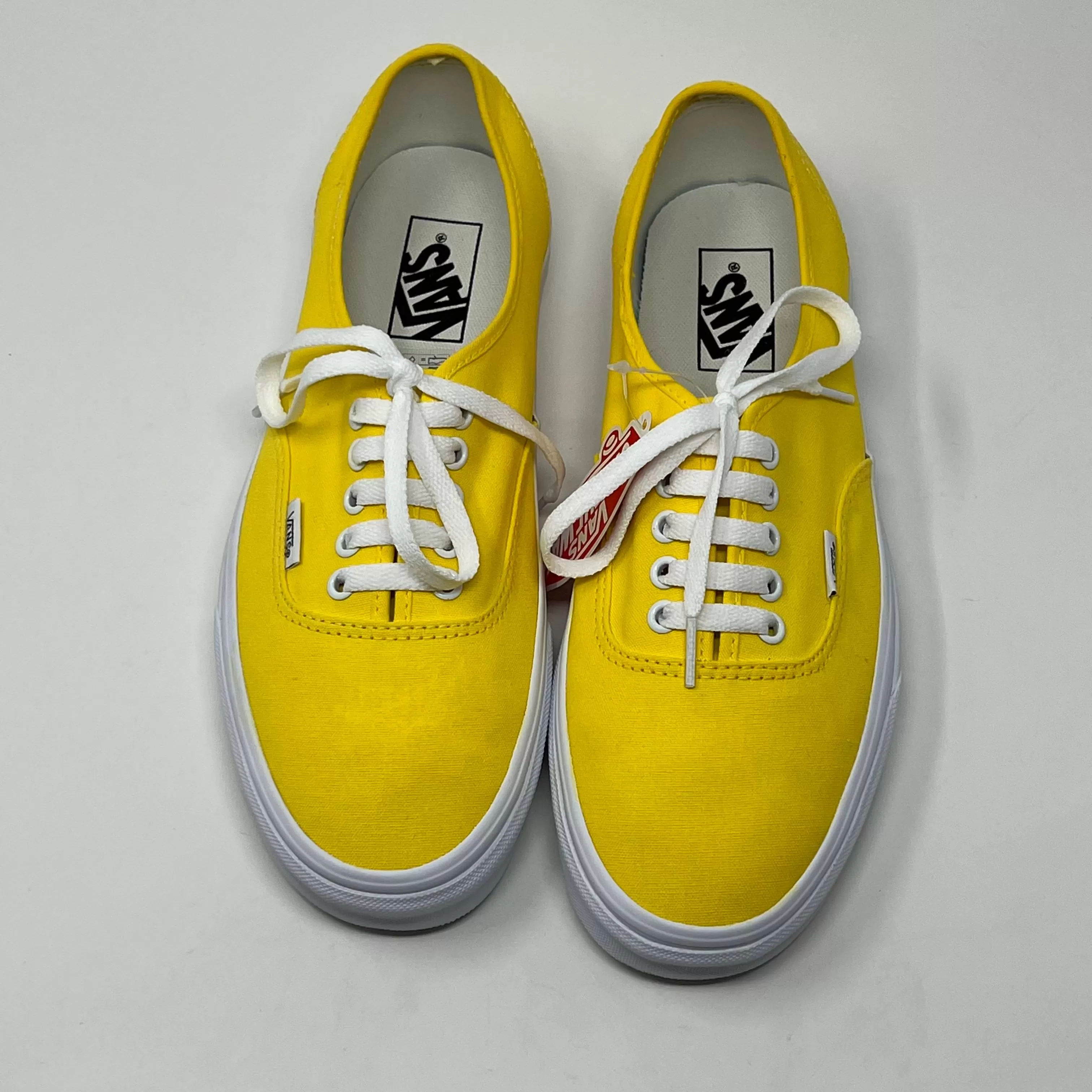 Yellow Laced Vans