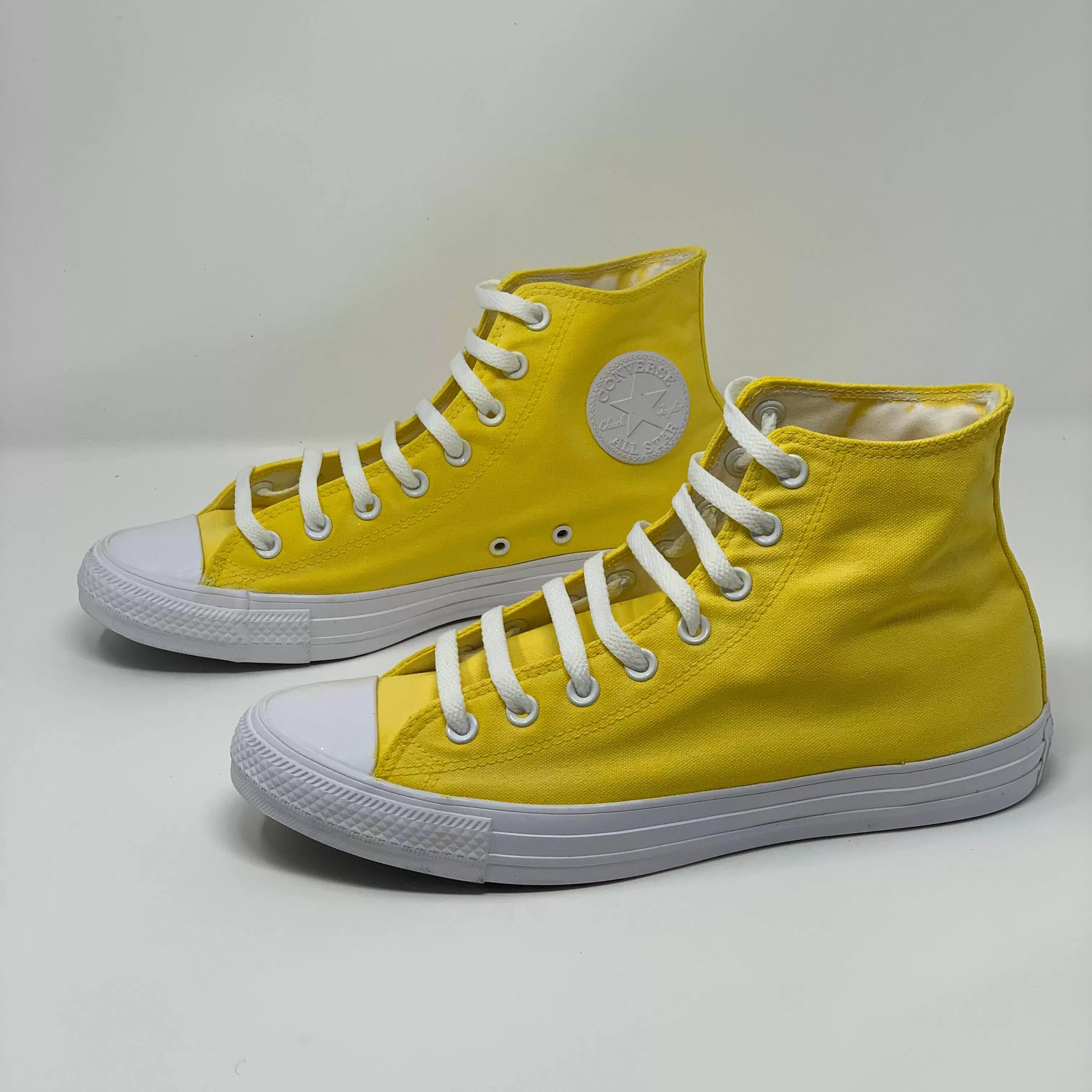 Yellow Laced Vans