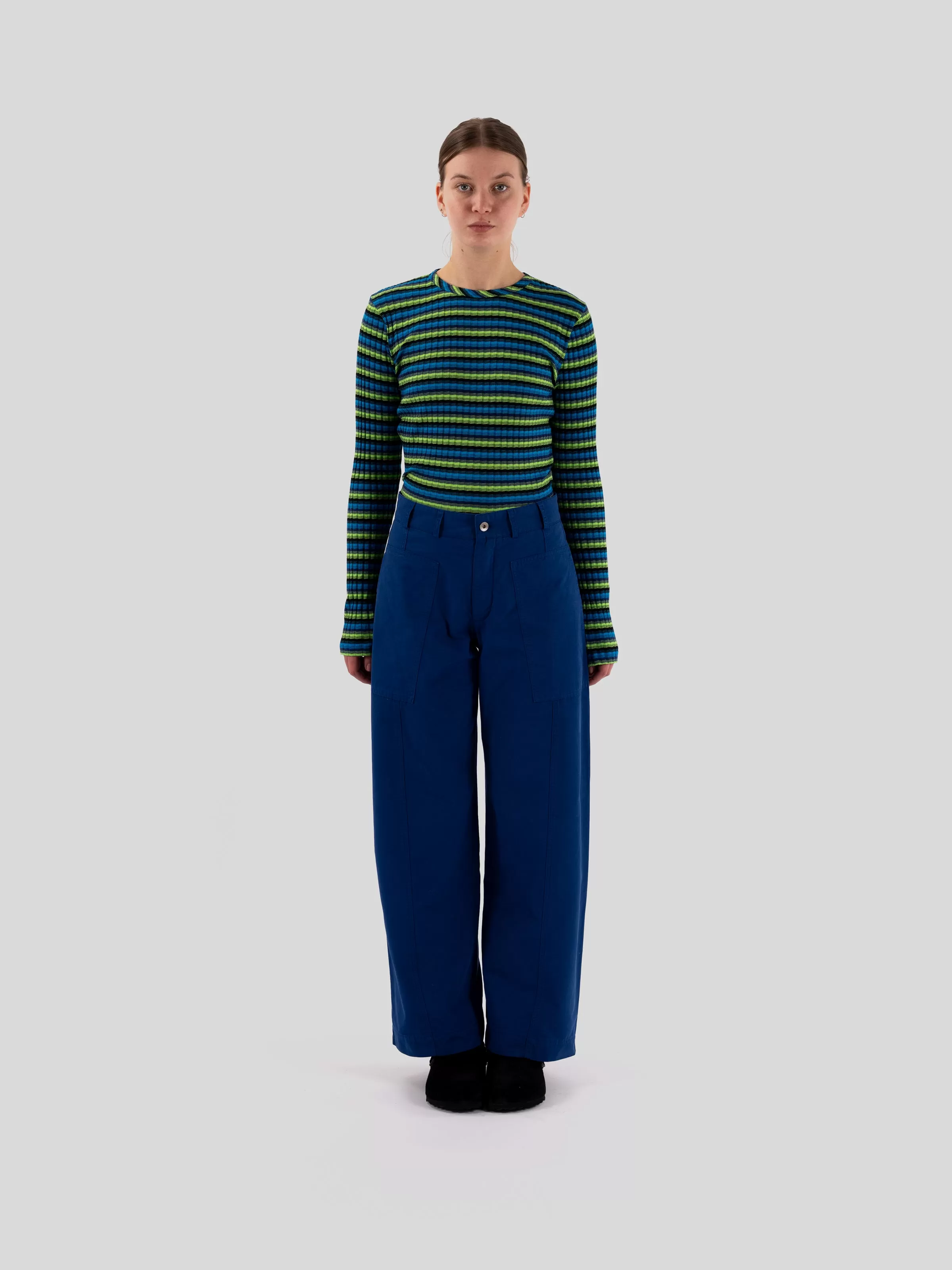 YMC Peggy Trousers - Blue