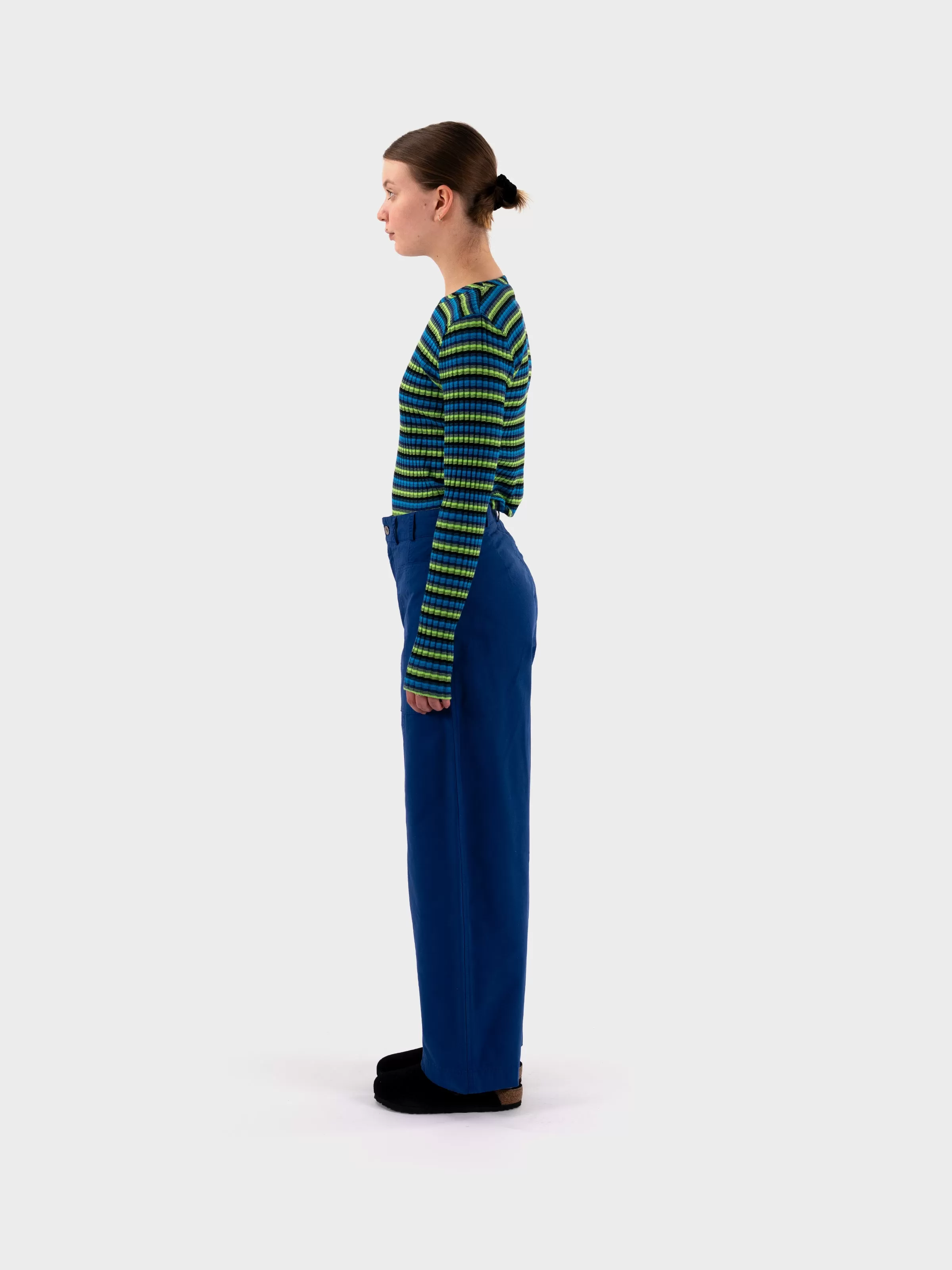 YMC Peggy Trousers - Blue