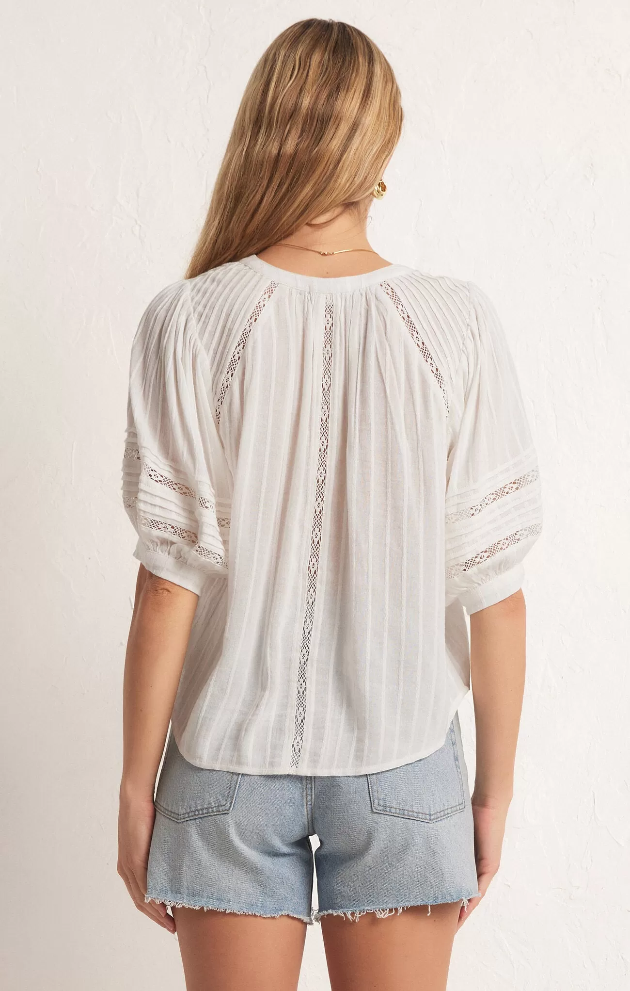 ZSupply 'Elliot Lace Inset Top'